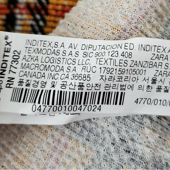 Zara Midi Dress Small Yellow Plaid Harvest 3/4 Sleeves Bloggers Favorite Boho - Picture 6 of 11